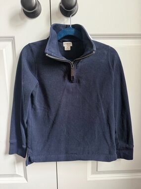 Crewcuts Navy Half-Zip Pullover Sweater